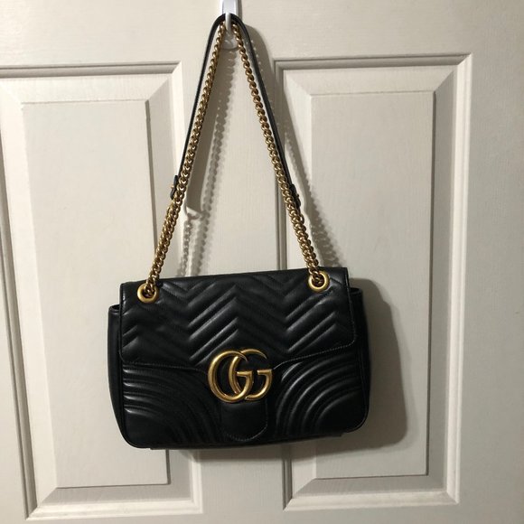 GG Marmont medium matelassé shoulder bag - Picture 3 of 8